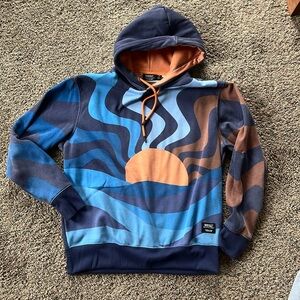 WESC MEN’S OCEAN SUNSET HOODIE